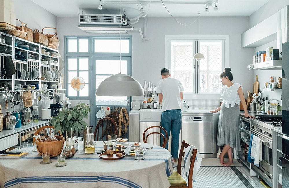 想要能夠自己決定吃下去的食物，讓廚房成為家裡最重要的空間。